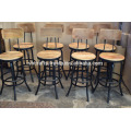 Industrial Vintage Swivel Bar Stool